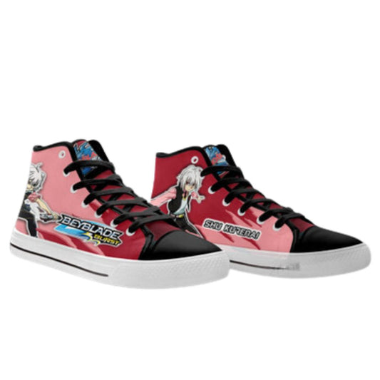 Shu Kurenai High Top Shoes Beyblade