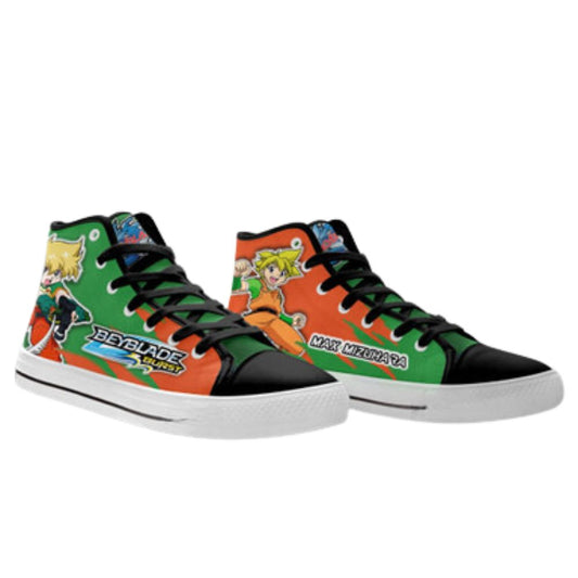 Max Mizuhara High Top Shoes Beyblade