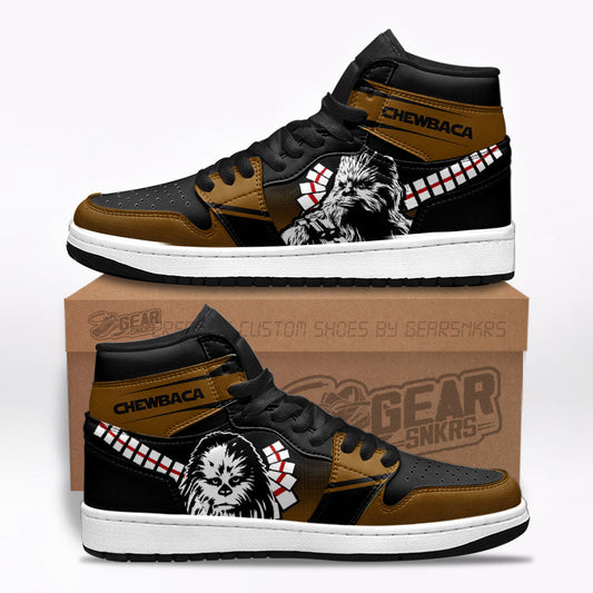 Chewbaca Star Wars J1s Sneakers Gifts Idea For Fans TT26