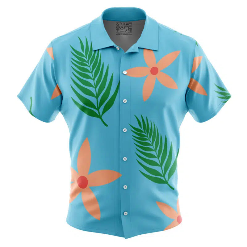 Chuckles GI Joe ARAH Figure Cosplay Button Up Hawaiian Shirt