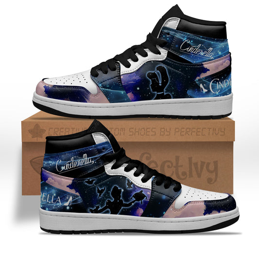 Cinderella Silhouette J1s Sneakers Custom For Fans Sneakers PT10