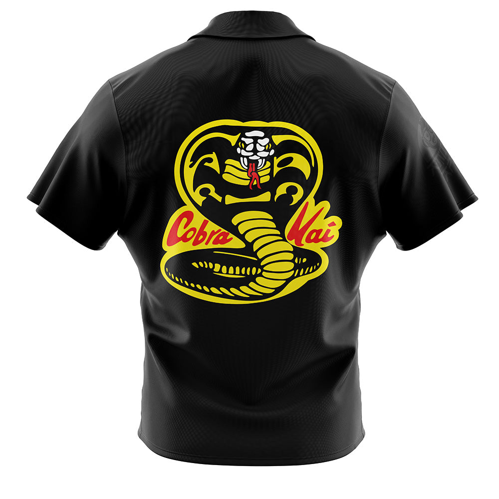 Cobra Kai Karate Kid Button Up Hawaiian Shirt