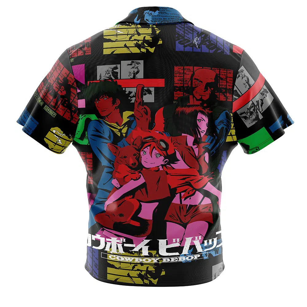 Cowboy Bebop Button Up Hawaiian Shirt