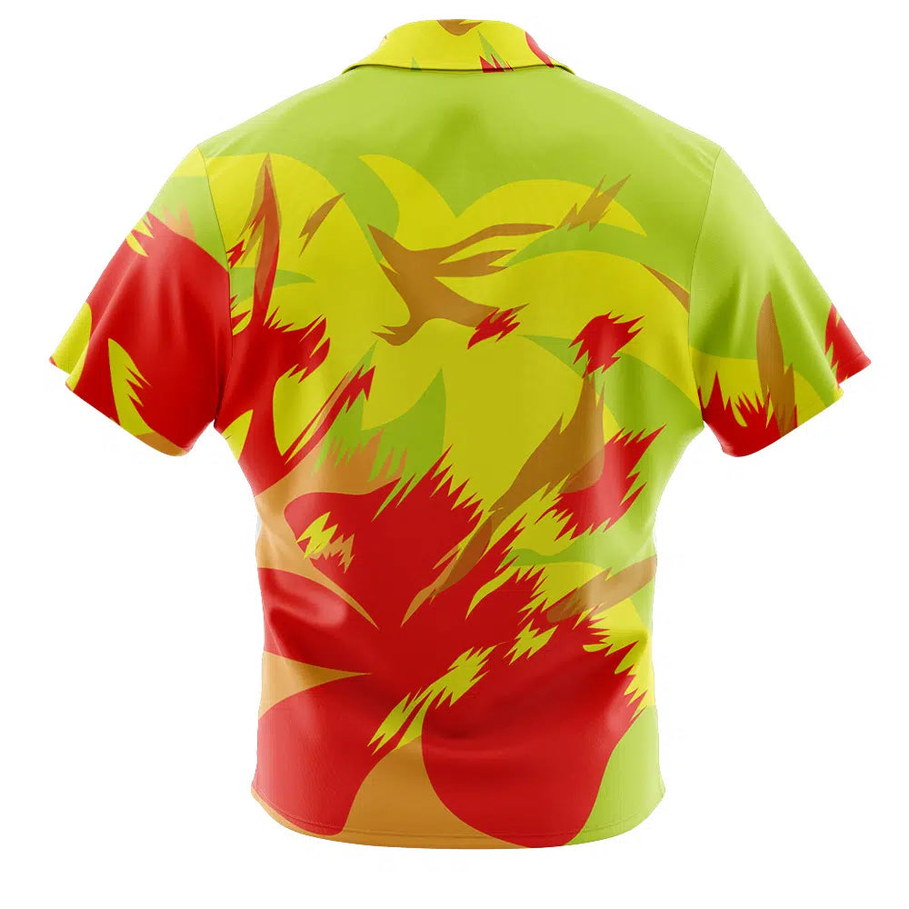 Cu Cuchulain Lancer Fate Hollow Ataraxia Button Up Hawaiian Shirt