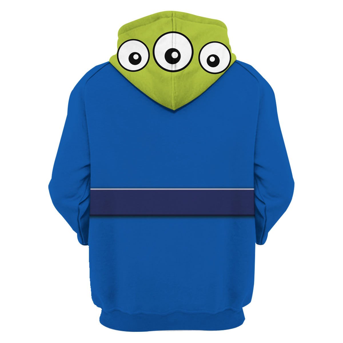 Toy Story Hoodie DN Little Green Aliens Toy Story Costume Hoodie Blue Unisex