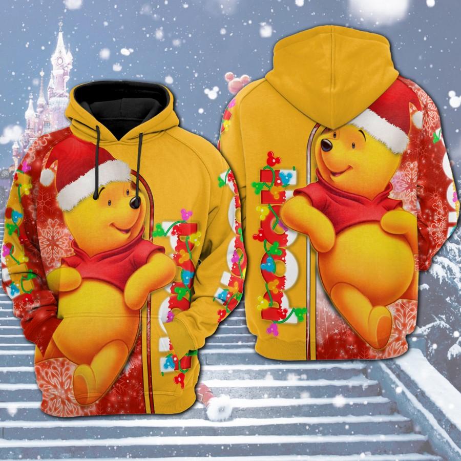 DN Hoodie WTP With Christmas Hat And Light Red Yellow Hoodie