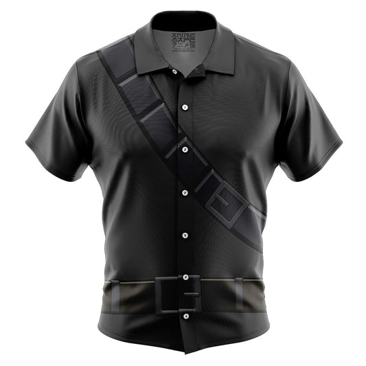 Dark Link Legend of Zelda Button Up Hawaiian Shirt