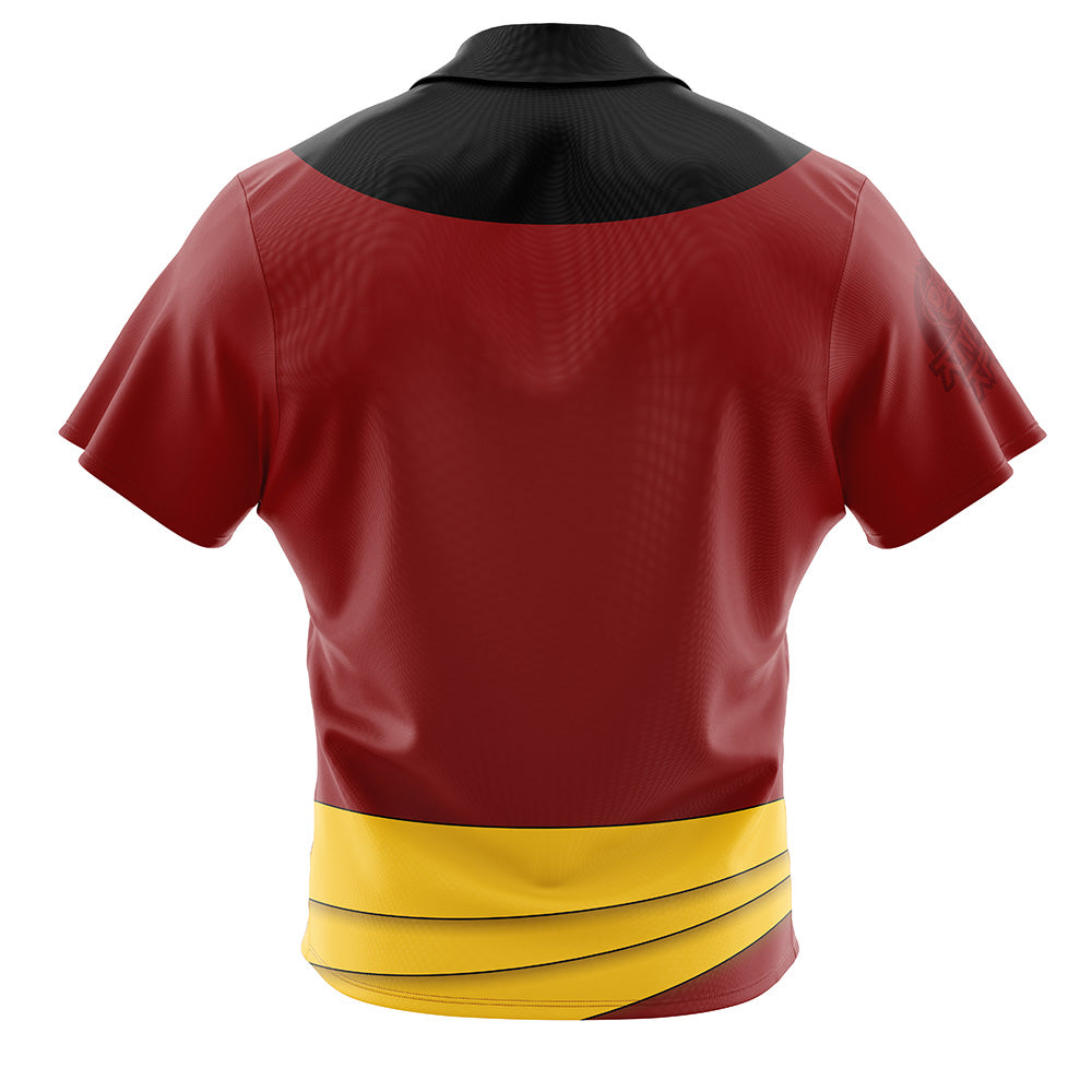 Dark Phoenix Marvel Button Up Hawaiian Shirt