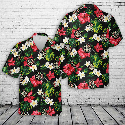 Dart Board Hawaiian Shirt