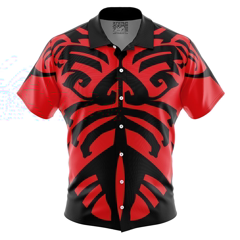 Darth Maul Star Wars Button Up Hawaiian Shirt