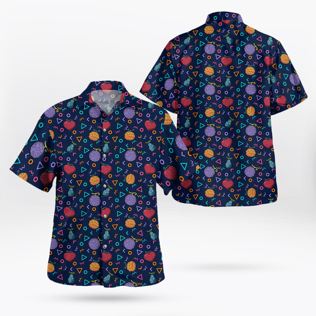 Devil Fruits Men's Hawaiian Shirt Casual S-5XL Unisex | One Piece Universe Store
