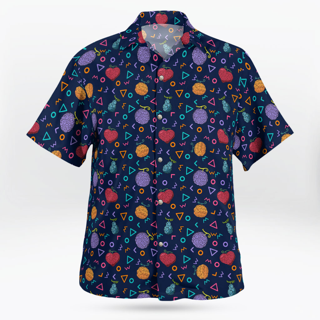 Devil Fruits Men's Hawaiian Shirt Casual S-5XL Unisex | One Piece Universe Store