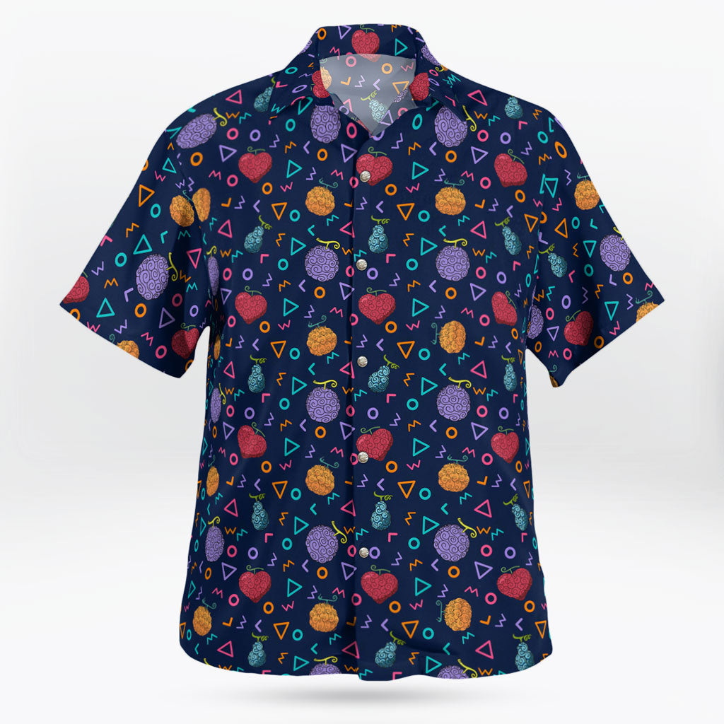 Devil Fruits Men's Hawaiian Shirt Casual S-5XL Unisex | One Piece Universe Store