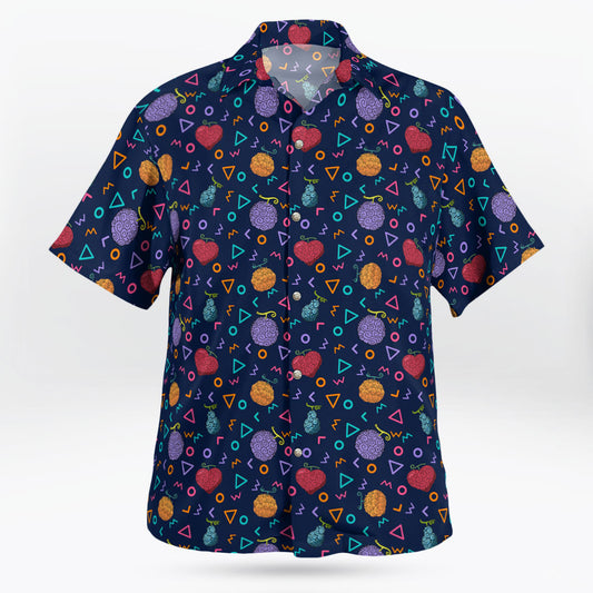 Devil Fruits Men's Hawaiian Shirt Casual S-5XL Unisex | One Piece Universe Store