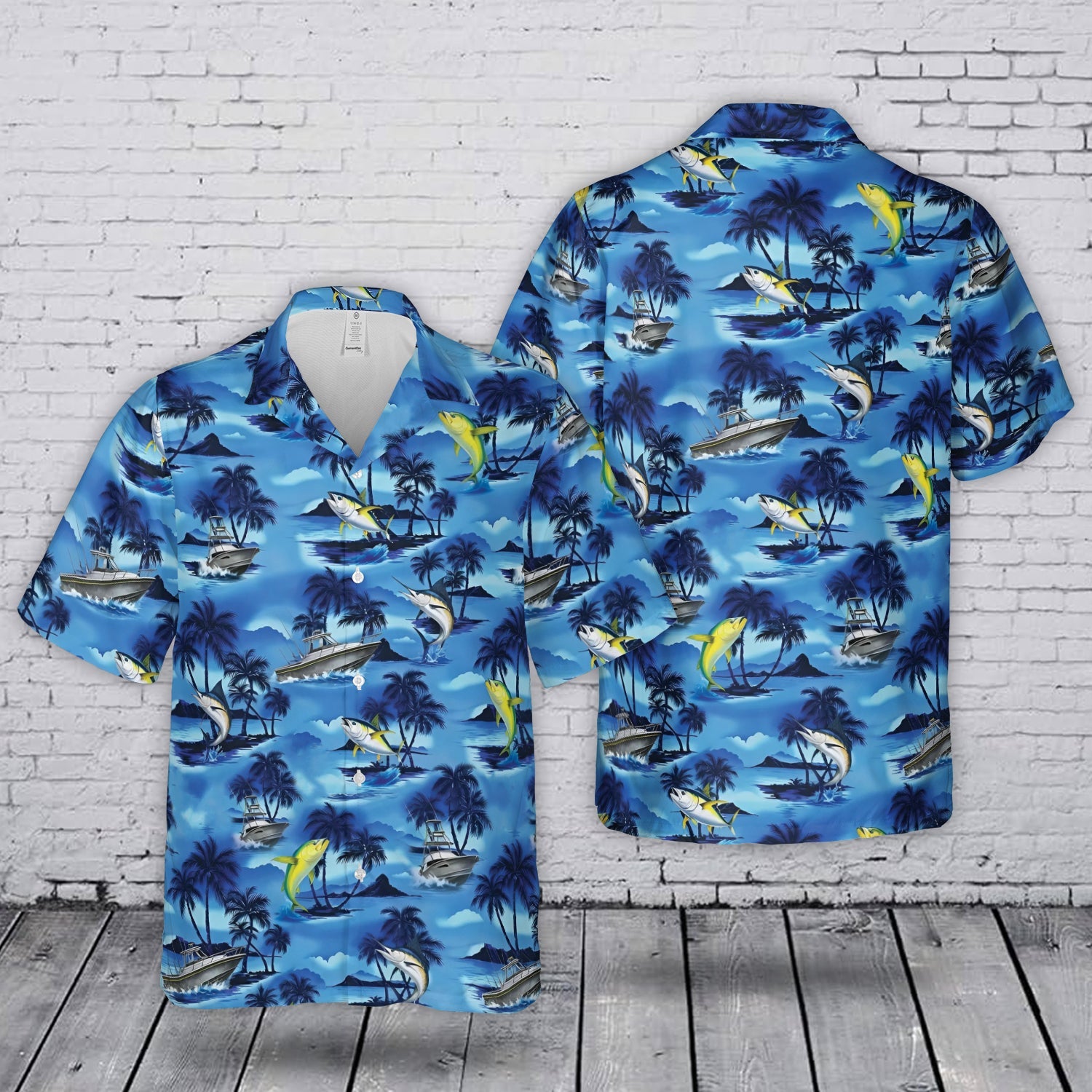 Fishing Boat Hawaiian Shirt
