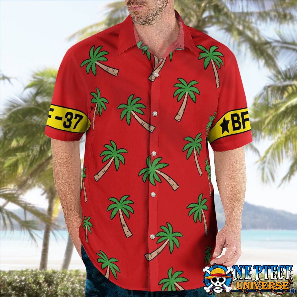 Franky Post Timeskip Hawaiian Shirt in Fish Man Island arc | One Piece Universe Store