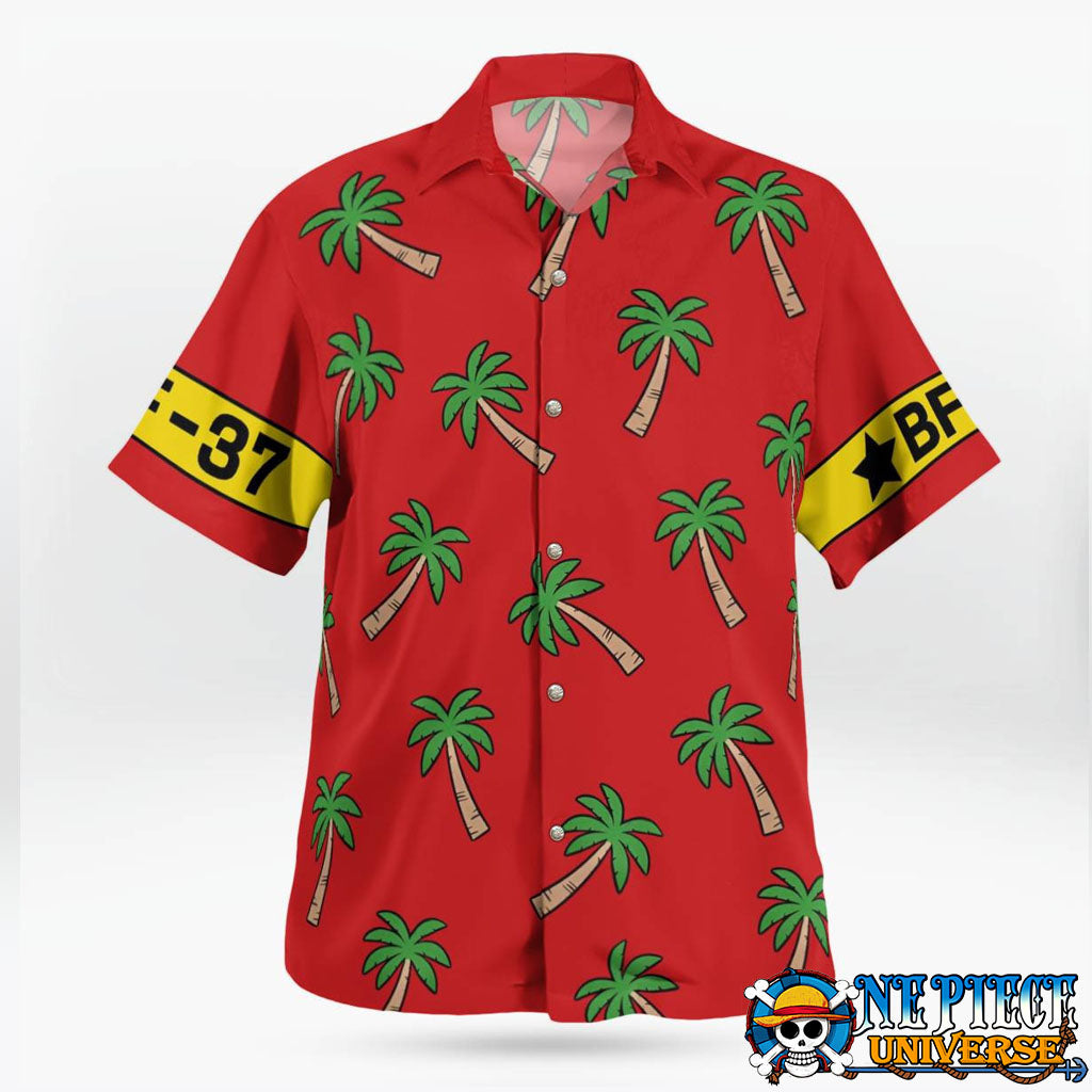 Franky Post Timeskip Hawaiian Shirt in Fish Man Island arc | One Piece Universe Store