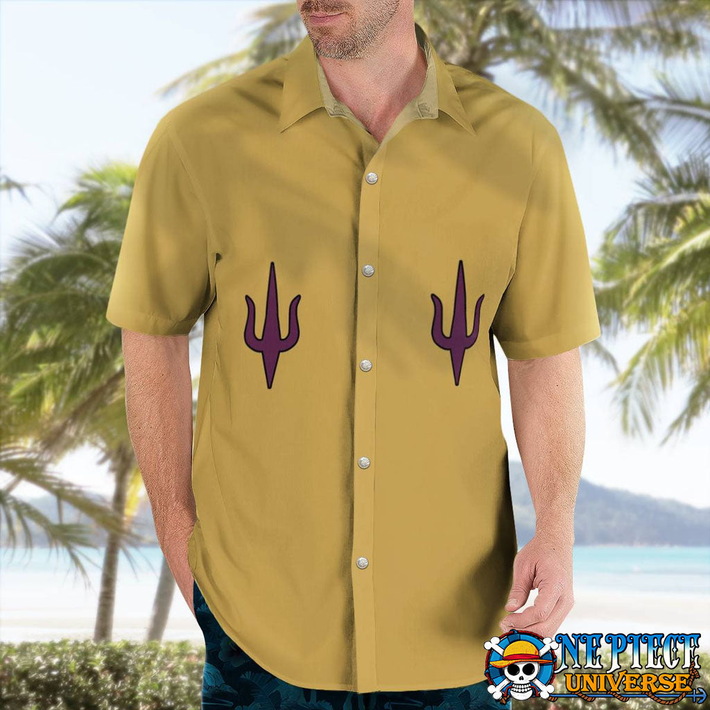 Franky Thrill Bark Hawaiian Shirt New Release 2025 | One Piece Universe Store