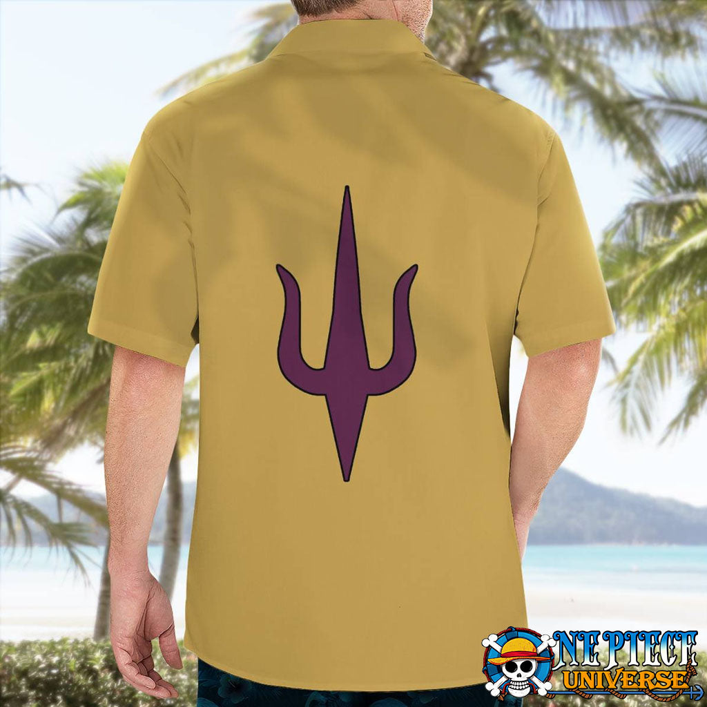 Franky Thrill Bark Hawaiian Shirt New Release 2025 | One Piece Universe Store