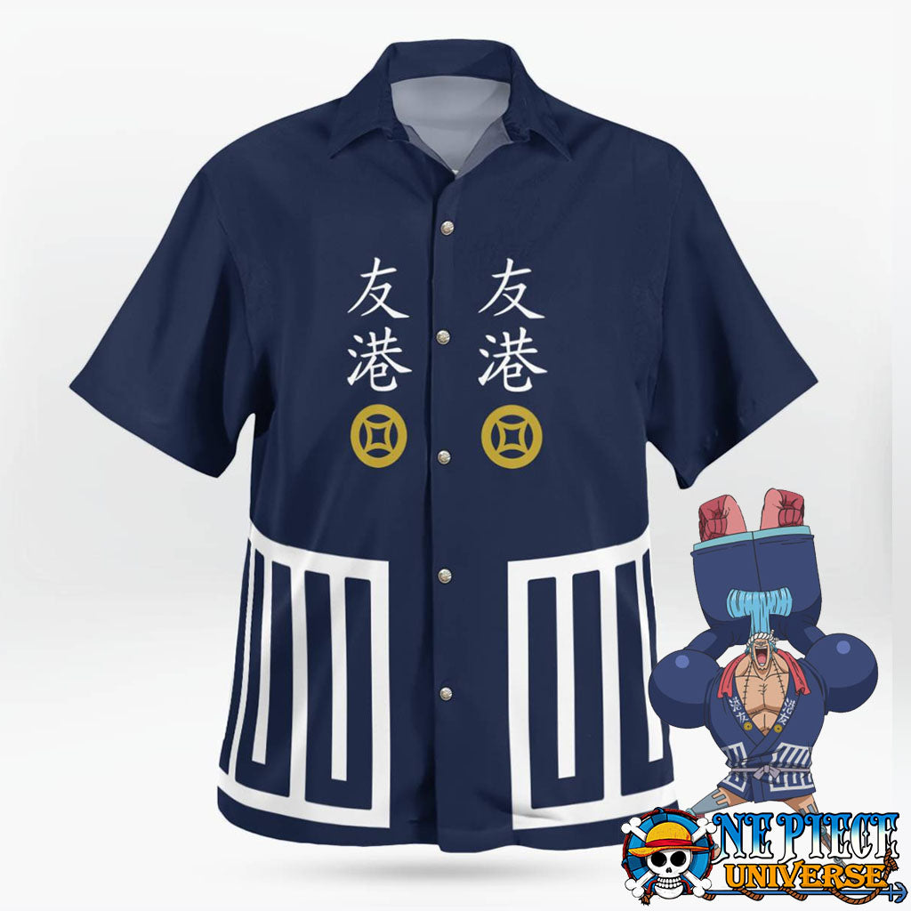 Franky Wano Hawaiian Shirt Japanese Style S-4XL | One Piece Universe Store