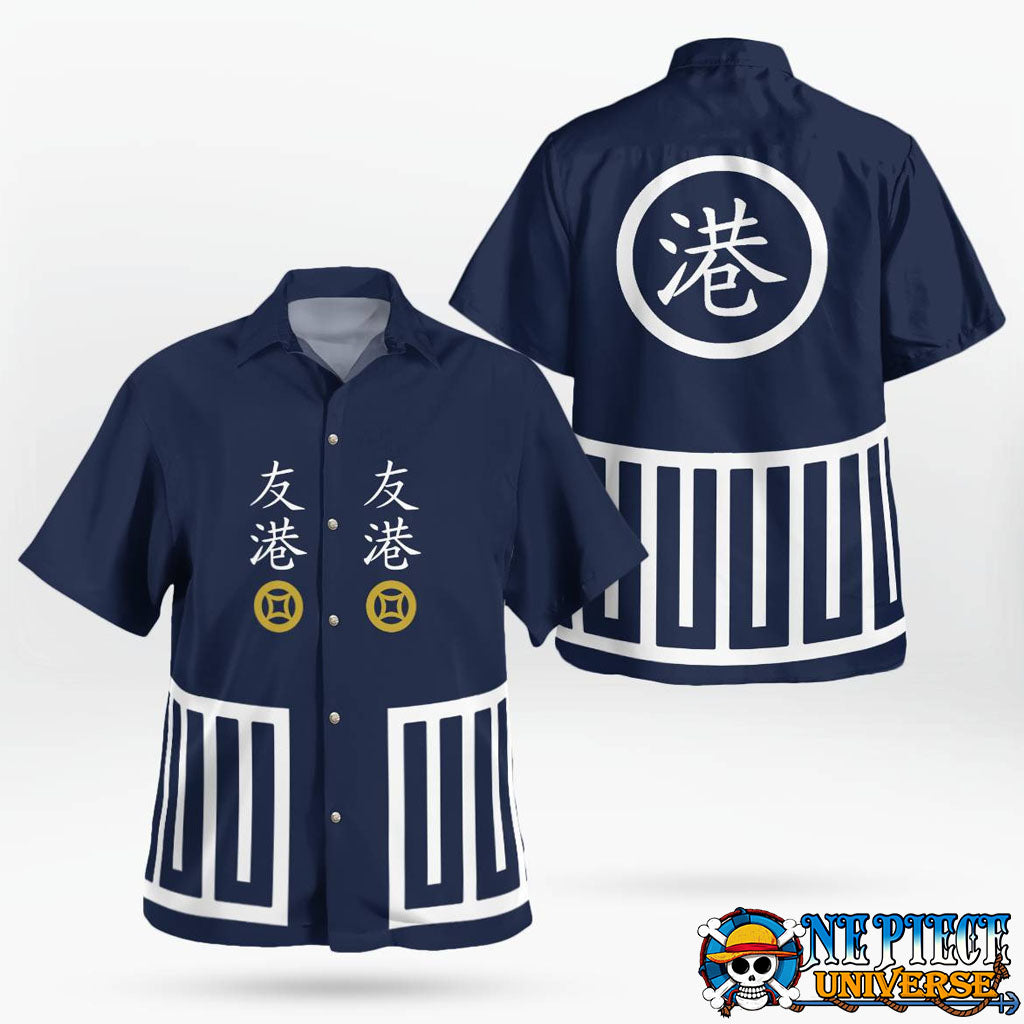 Franky Wano Hawaiian Shirt Japanese Style S-4XL | One Piece Universe Store