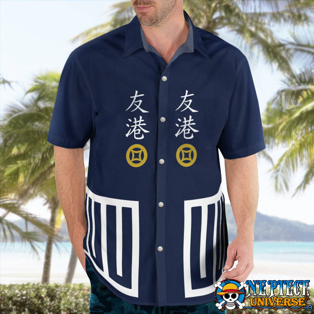 Franky Wano Hawaiian Shirt Japanese Style S-4XL | One Piece Universe Store