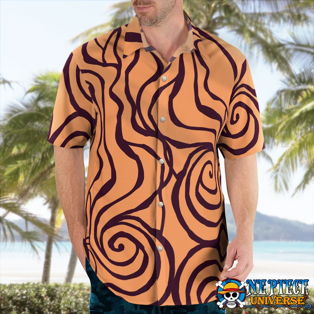 Island Young Franky at age 26 Hawaiian Shirt Pattern Cool | One Piece Universe Store