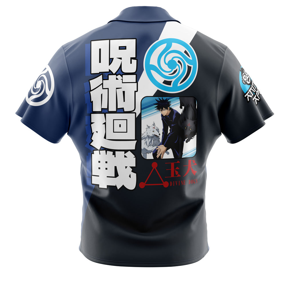 Fushiguro Megumi Jujutsu Kaisen Button Up Hawaiian Shirt