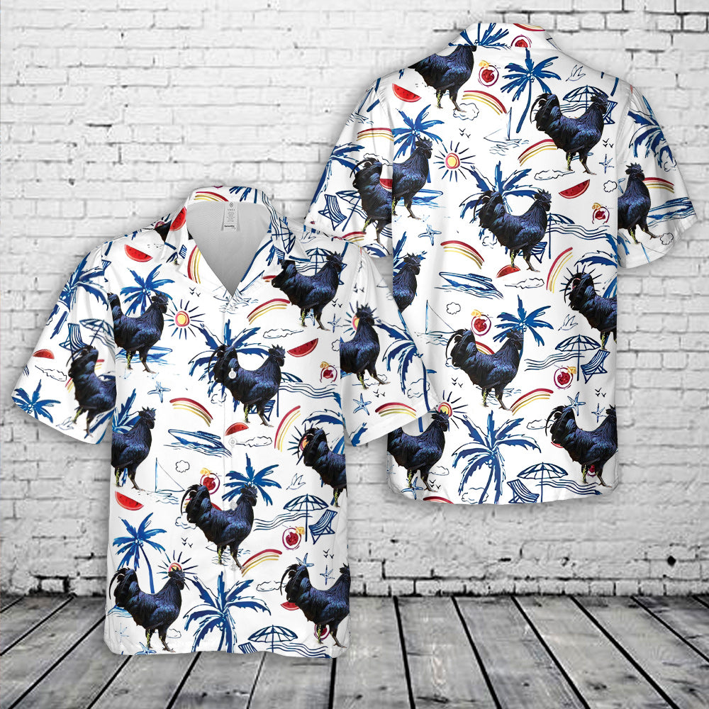 Gallo Negro Hawaiian Shirt