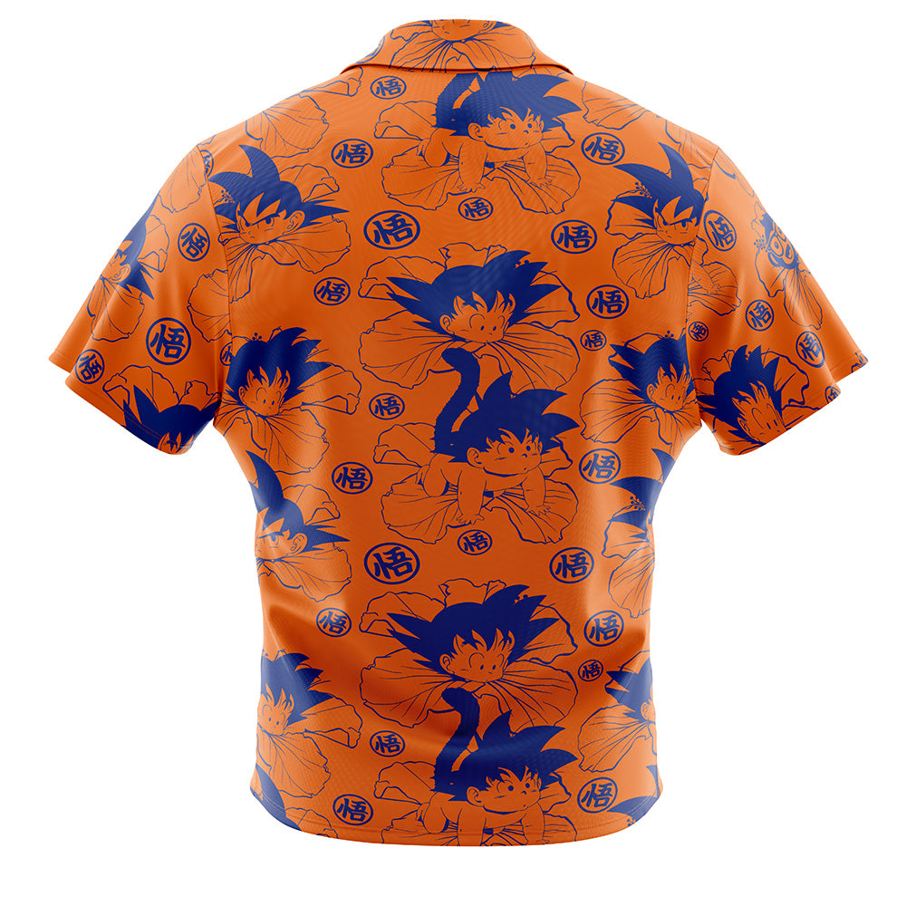 Goku Dragon Ball Z Button Up Hawaiian Shirt