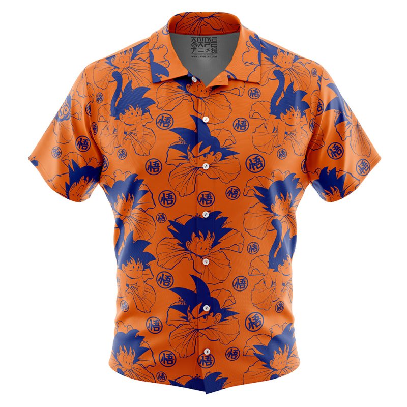 Goku Dragon Ball Z Button Up Hawaiian Shirt