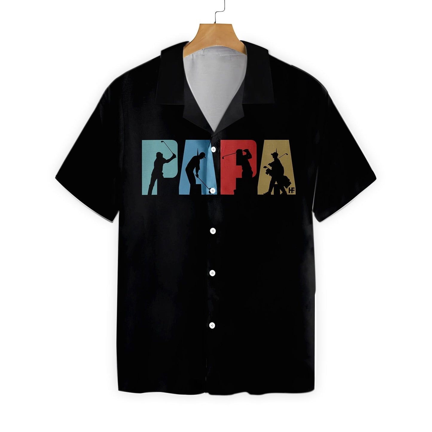 Gifury Father Golfing Hawaiian Shirt Best Papa By Par Hawaii Shirt Best Father's Day Gift Golfing Aloha Shirt 2022