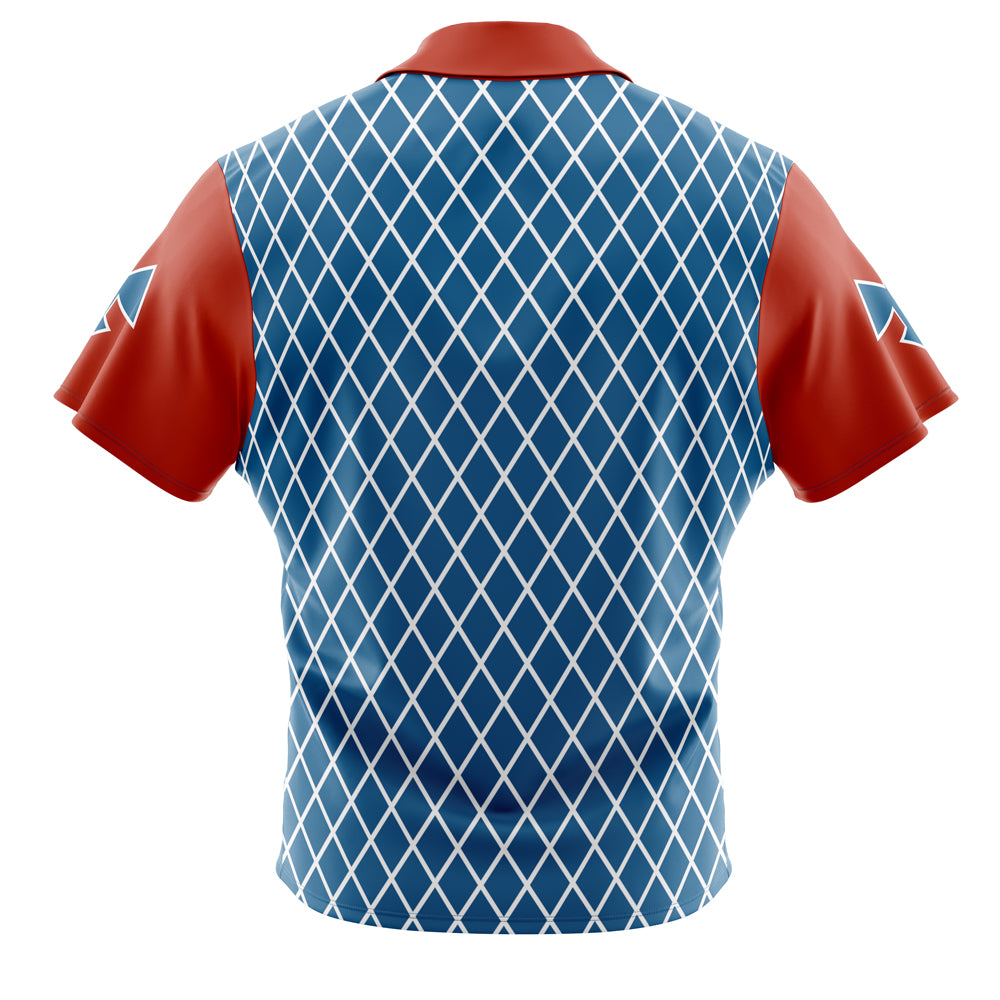 Guido Mista Jojo’s Bizarre Adventure Button Up Hawaiian Shirt