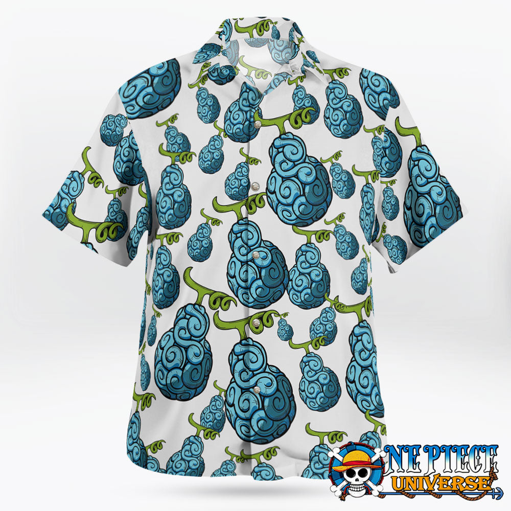 Gura Gura No Mi One Piece Button Up Hawaiian Shirt | One Piece Universe Store
