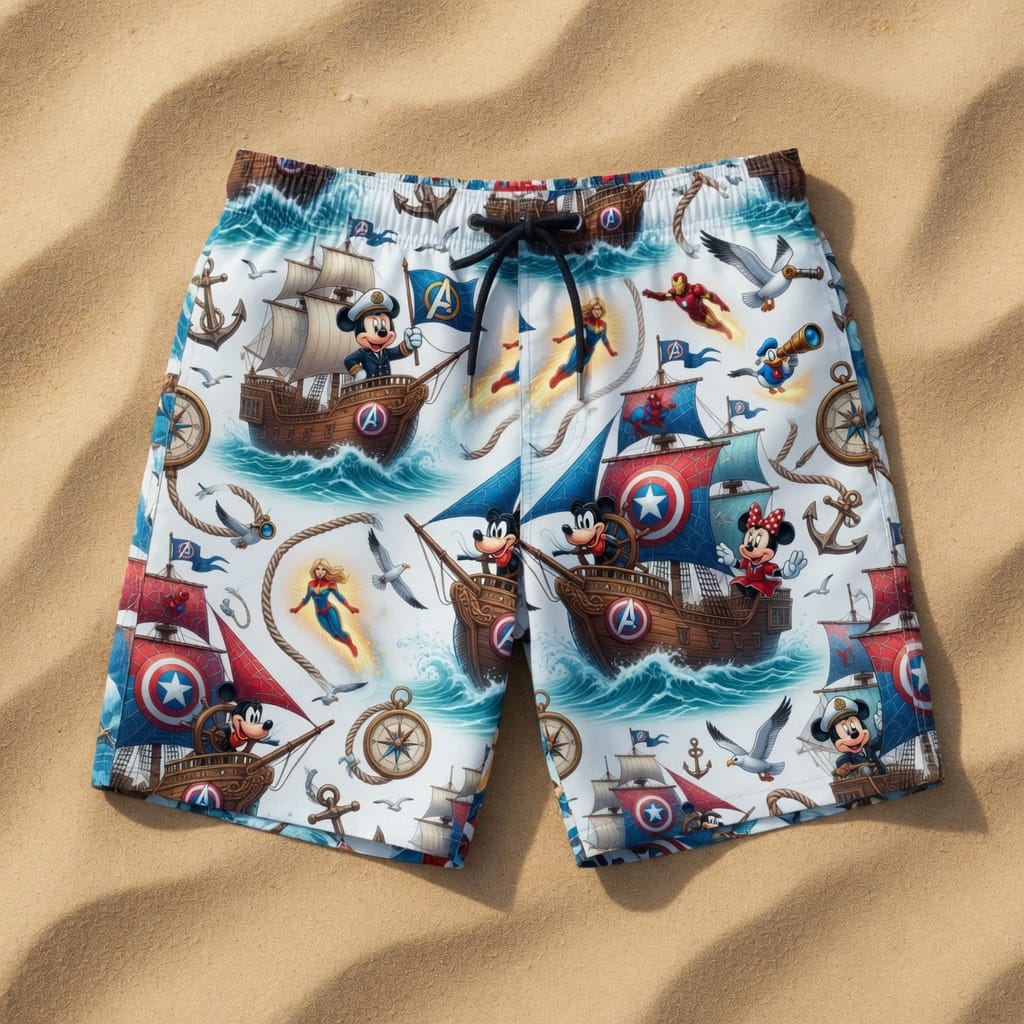 Heroes Premium Hawaiian Shirt - Mouse Shield Hero Collection - HW1VPPI001