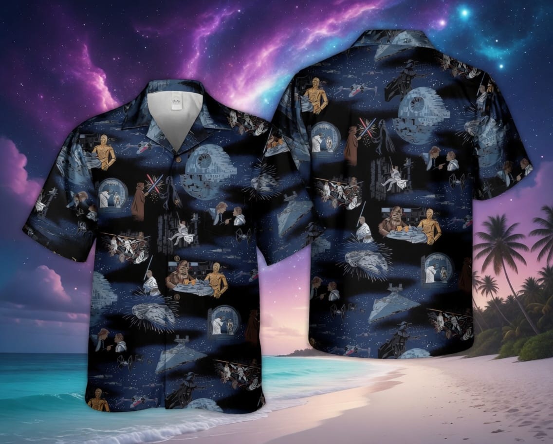 Galactic Empire Premium Hawaiian Shirt - Galactic Men - HW329GH001