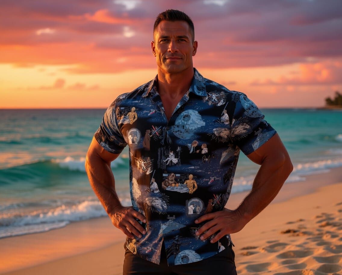 Galactic Empire Premium Hawaiian Shirt - Galactic Men - HW329GH001