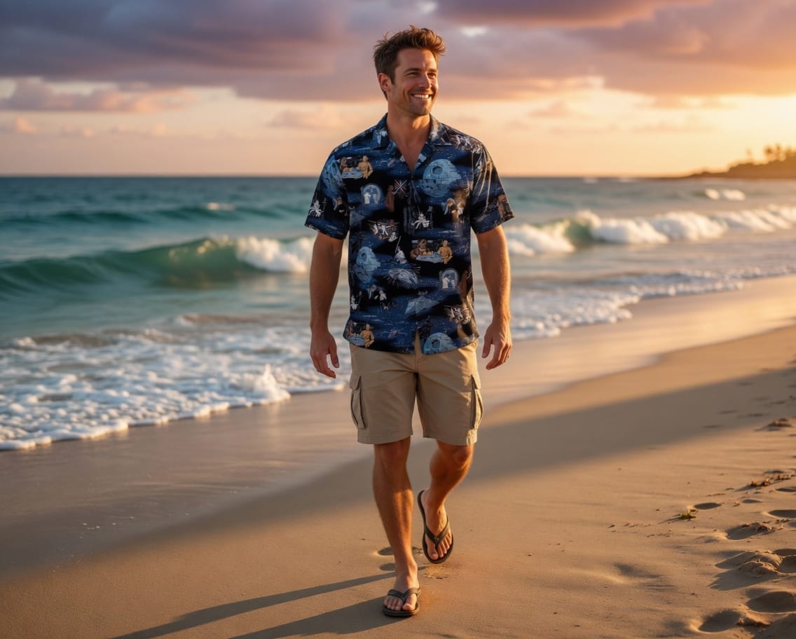 Galactic Empire Premium Hawaiian Shirt - Galactic Men - HW329GH001