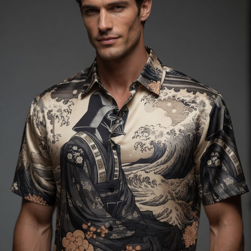Dark Lord Great Wave Premium Hawaiian Shirt - Aloha Style - HW4OIWK001