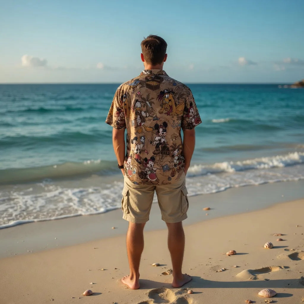 Pirate Mouse Premium Hawaiian Shirt - Adventure Aloha - HW7TM94001