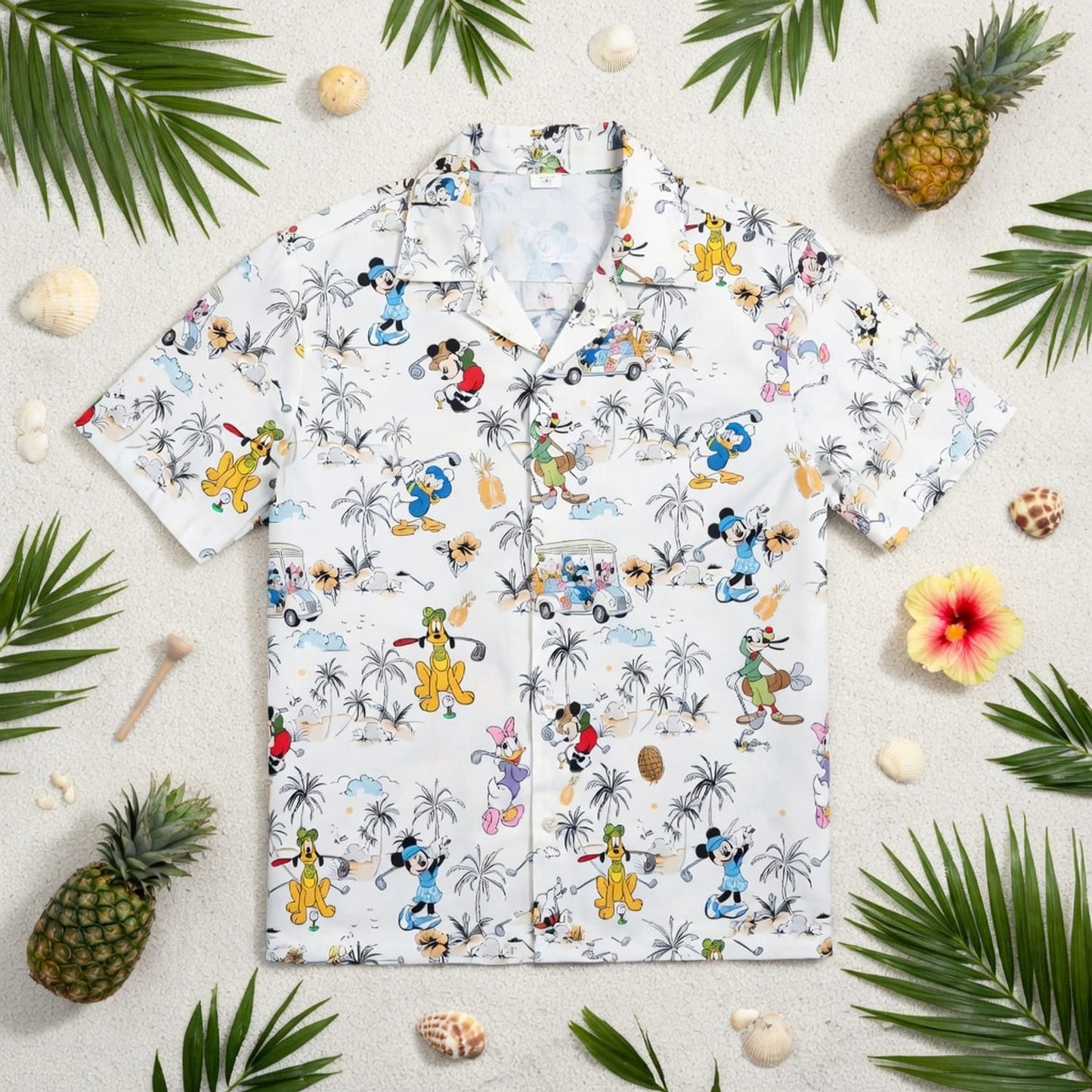 Golf Vacation Hawaiian Shirt - Mouse & Friends Tropica - HW8KV0XY8