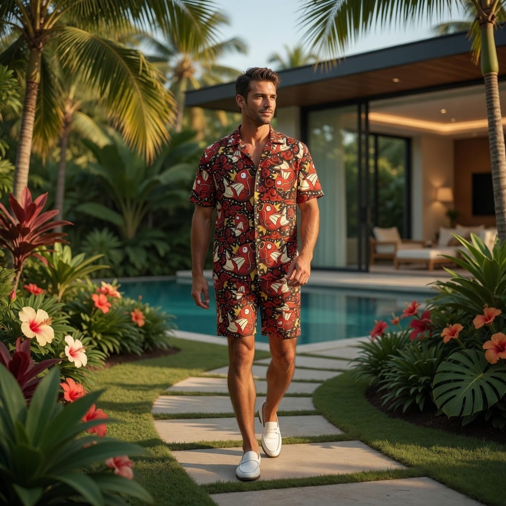 Fish Monster Premium Hawaiian Shirt - Funny Monster Tropical Aloha Shirt for Men & Women - HWDBMP5001