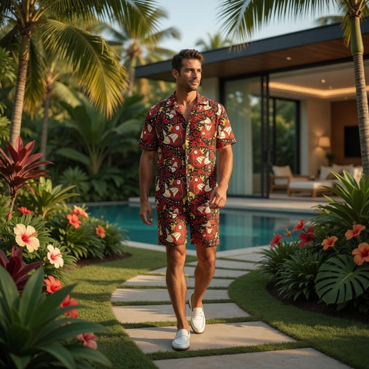 Fish Monster Premium Hawaiian Shirt - Funny Monster Tropical Aloha Shirt for Men & Women - HWDBMP5001