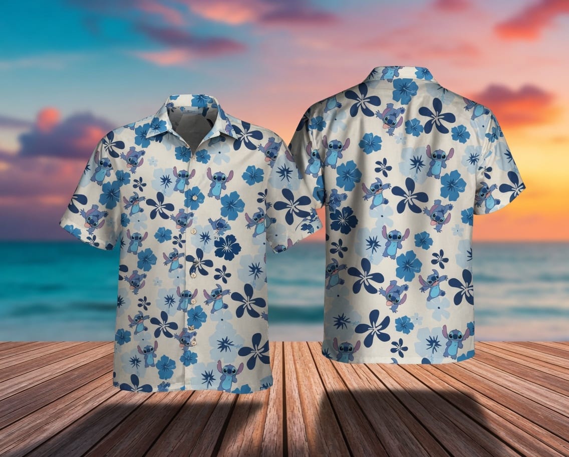 Blue Alien Premium Hawaiian Shirt - Aloha Style - HWF4XWM001