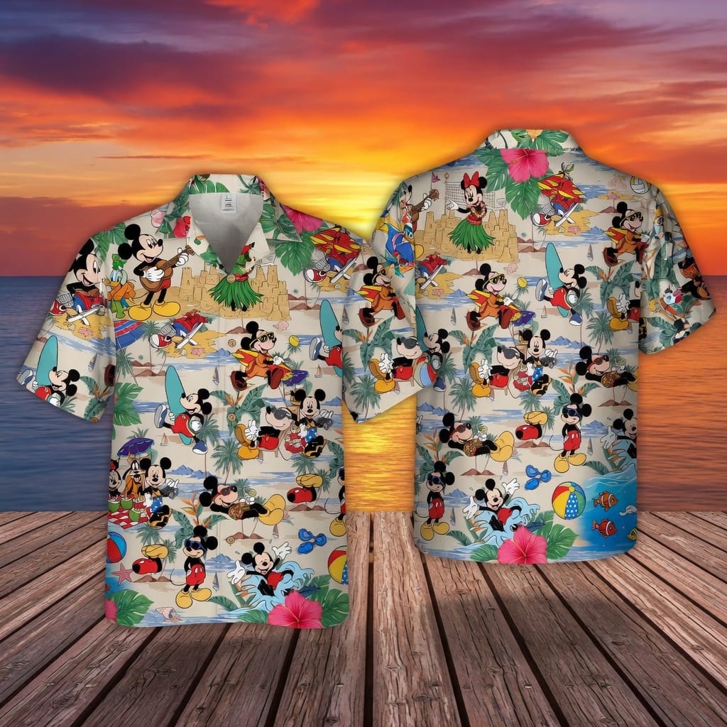 Mouse Tropical Premium Hawaiian Shirt - Summer - HWGXN12001