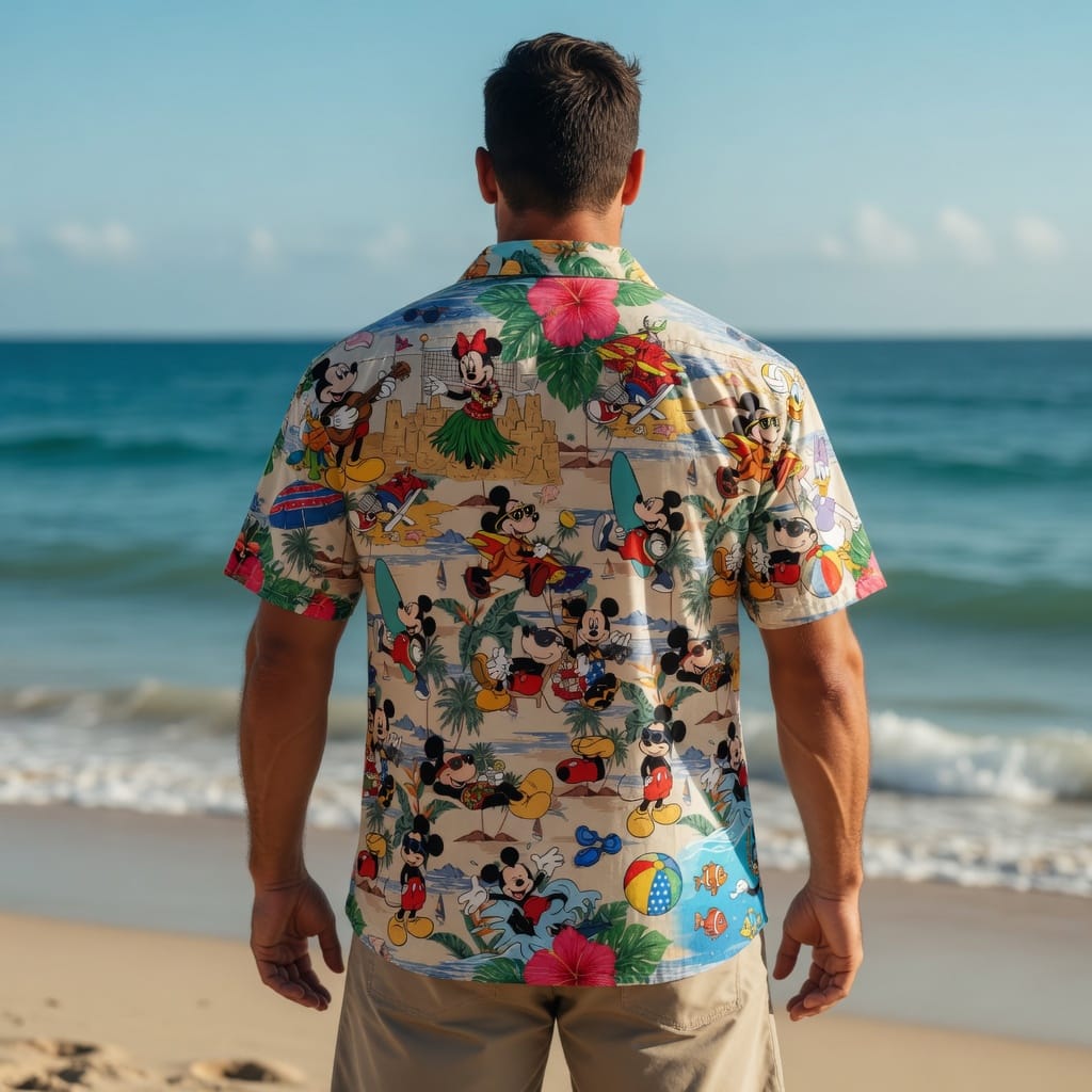 Mouse Tropical Premium Hawaiian Shirt - Summer - HWGXN12001