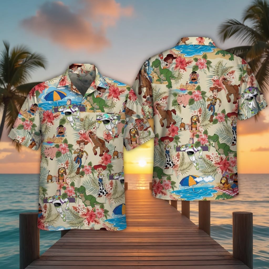 Toy Friends Premium Hawaiian Shirt - Summer Paradise - HWJPMAK001