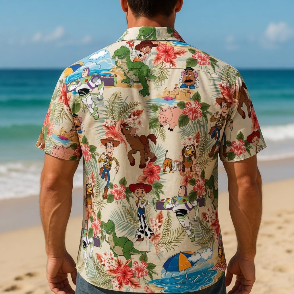 Toy Friends Premium Hawaiian Shirt - Summer Paradise - HWJPMAK001