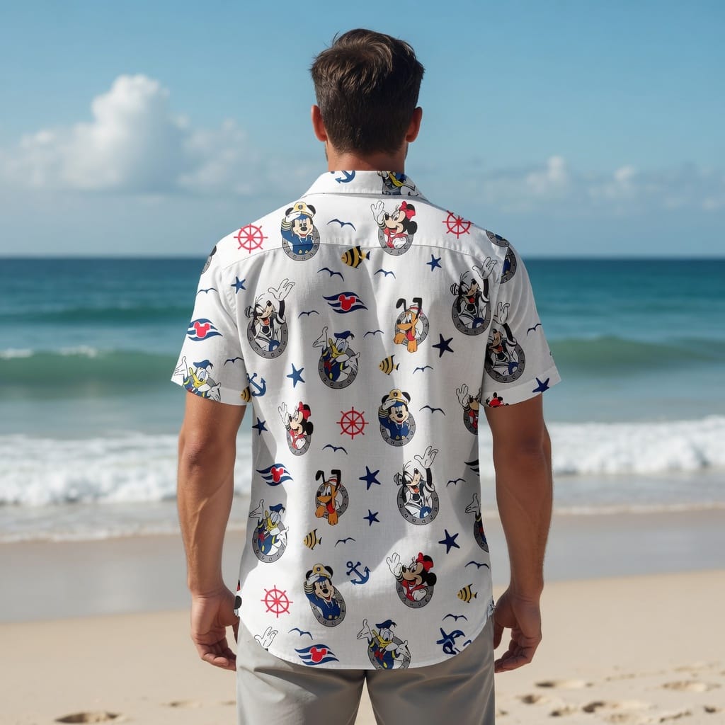 Mouse & Friends Premium Hawaiian Shirt - Cruise Vacation - HWOTAQU001