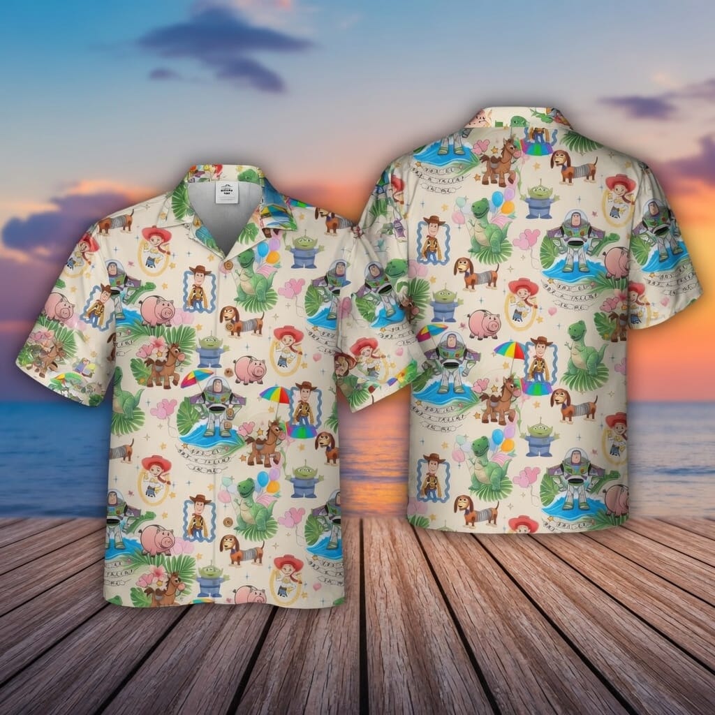 Toy Friends Premium Hawaiian Shirt - Tropical Icon Collection - HWS9Z1T001